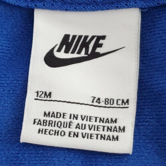Nike Blue Unisex 2 Piece Tracksuit SZ 12M - Picture 7 of 14